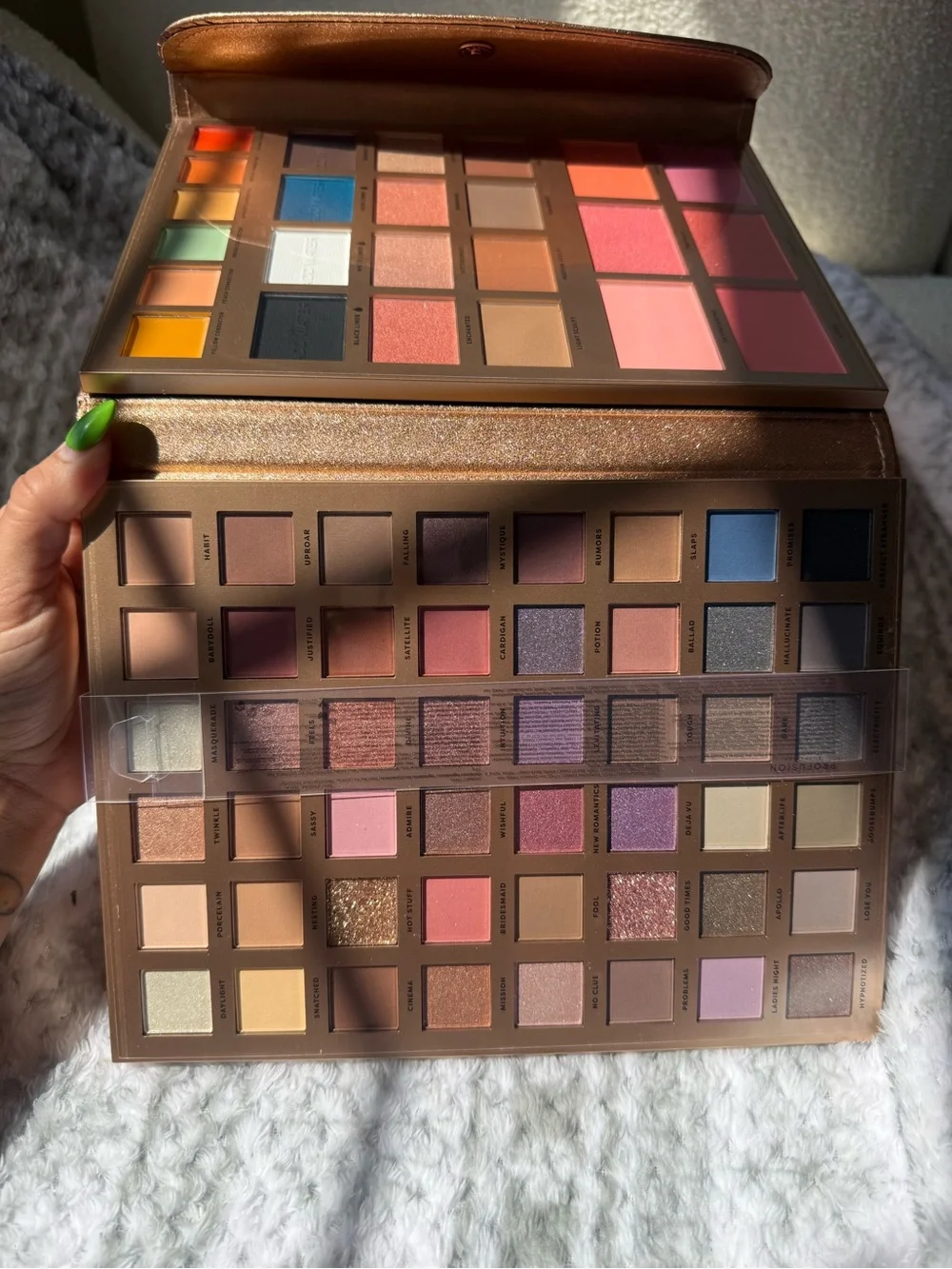 Profusion Artistry eyeshadow and blushes palette